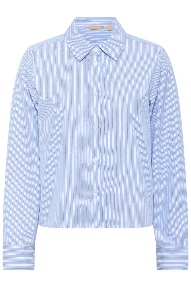CADAIMI SHIRT SHIRT 50112093 108024 BLUE WHITE STRIPE